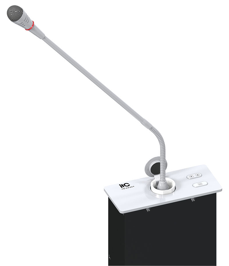 Цифровая конференц-система ITC серия ts-02 ITC TS-0230 микрофон председателя мотор.